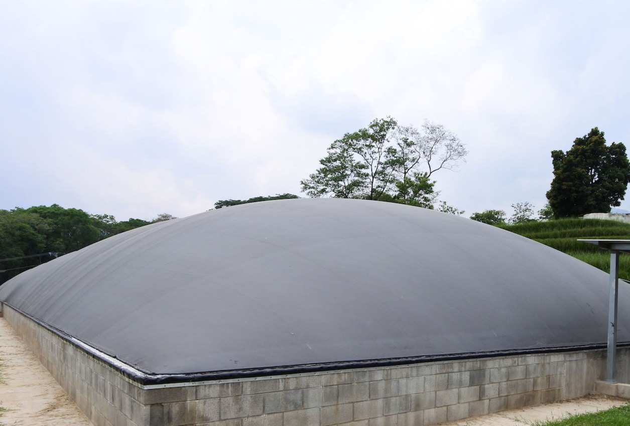 Covered digester