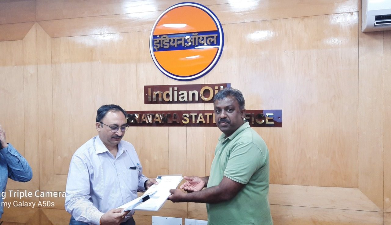 Supply Contract Signature With Indian Oil Corporation, Govt Of India